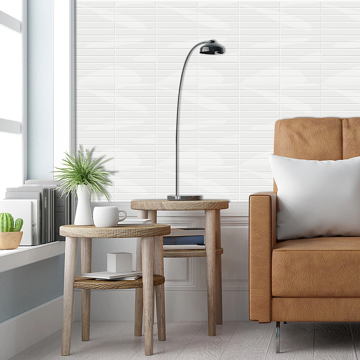 Deco 3D Wall Stickers Kitchen &amp; RV Room - Subway 5 Piece Set