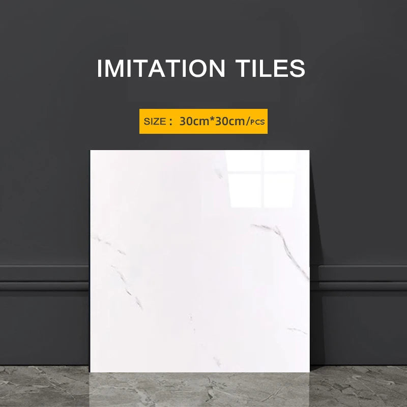 Imitation Tile 3D Wall Stickers Self-adhesive Wall Decoration Bathroom Waterproof And Moisture-proof Marble Kitchen Wallpaper