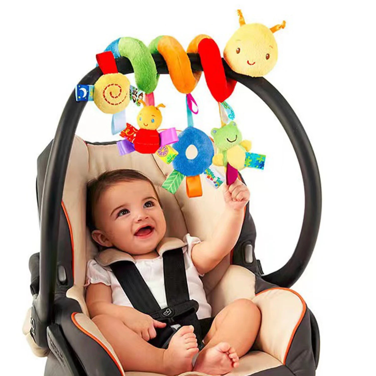 Multi-function Baby Stroller with 12 Styles, Hanging Animals, Colorful Toys