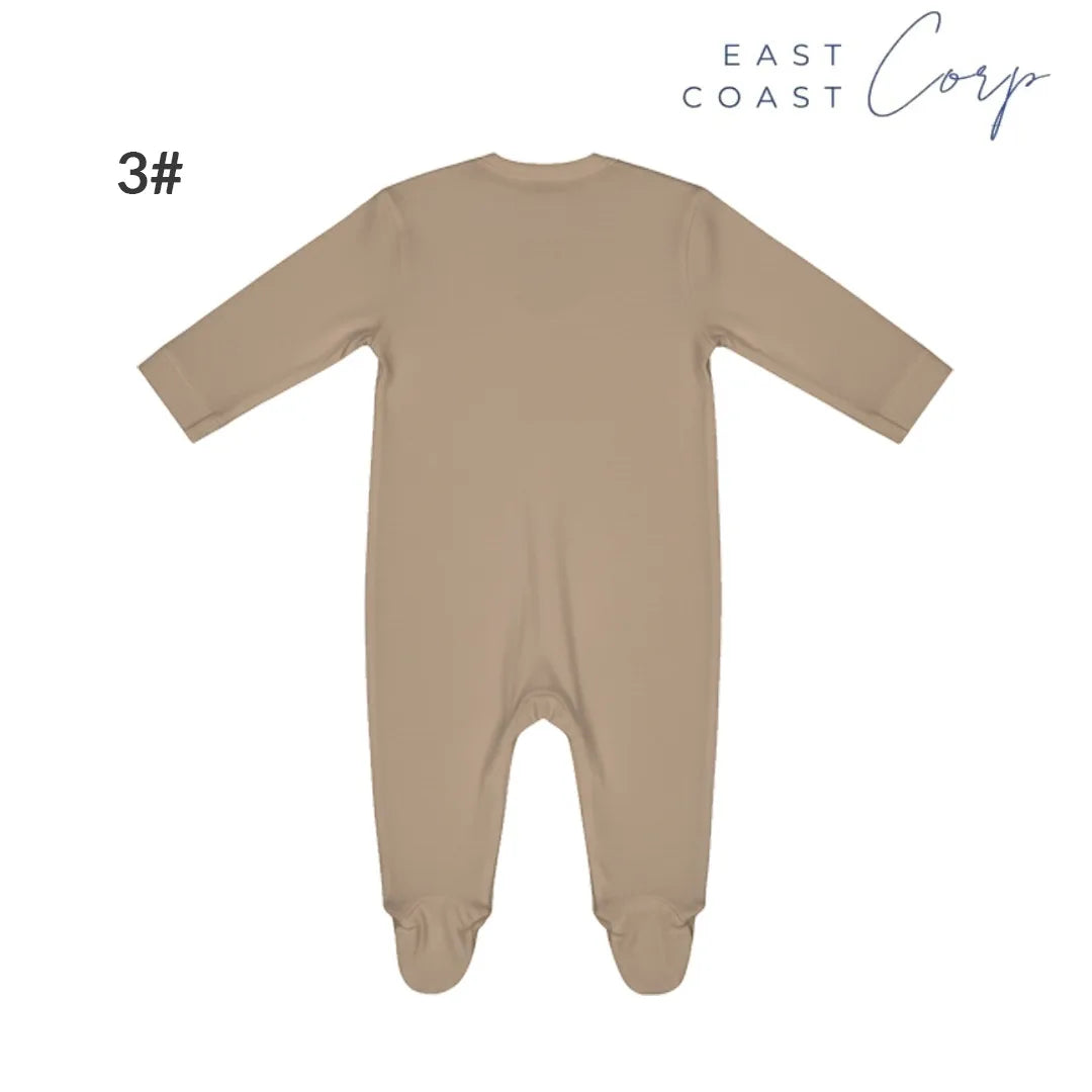 Printed Newborn Bodysuit - Quick Diaper Change, Cute Gift