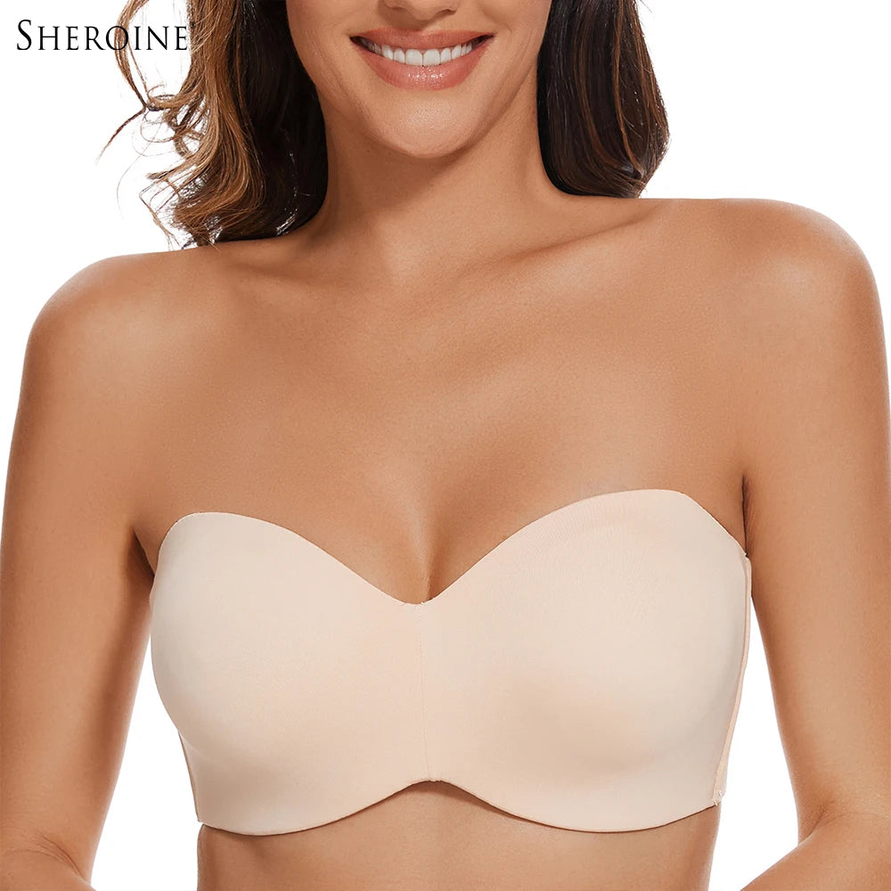 Wireless Push Up Bra For Women Big Size