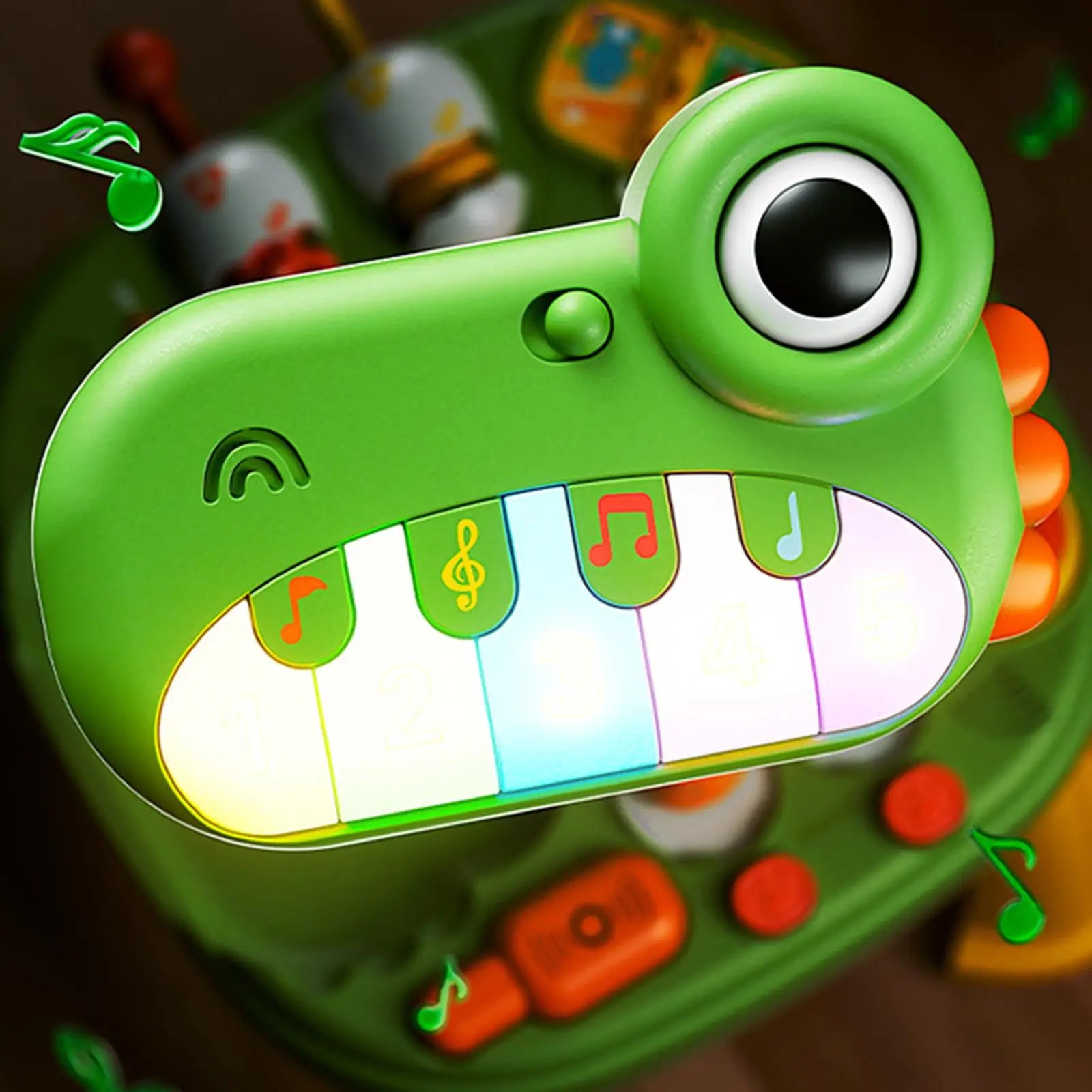 Dinosaur Musical Piano Educational Toy