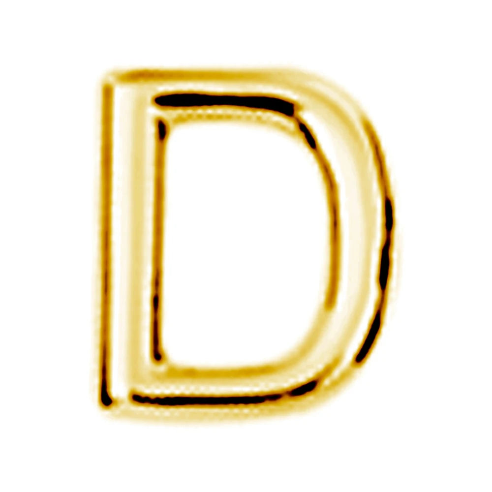 男士及男孩適用的優雅A-Z字母領帶夾