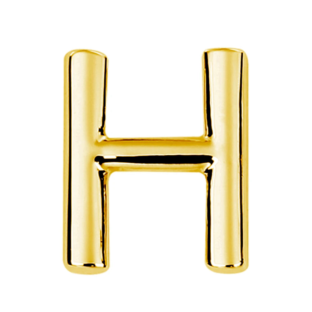 男士及男孩適用的優雅A-Z字母領帶夾