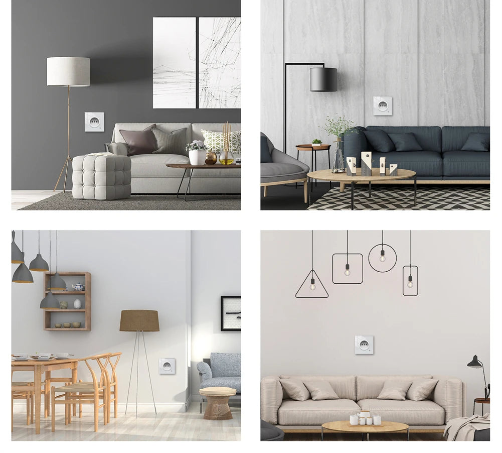 Ổ Cắm Thông Minh Moes ZigBee - Điều Khiển Bằng Giọng Nói