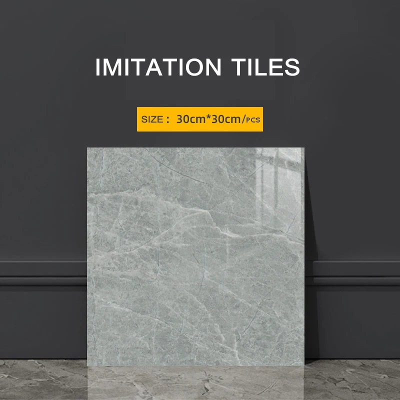 Imitation Tile 3D Wall Stickers Self-adhesive Wall Decoration Bathroom Waterproof And Moisture-proof Marble Kitchen Wallpaper