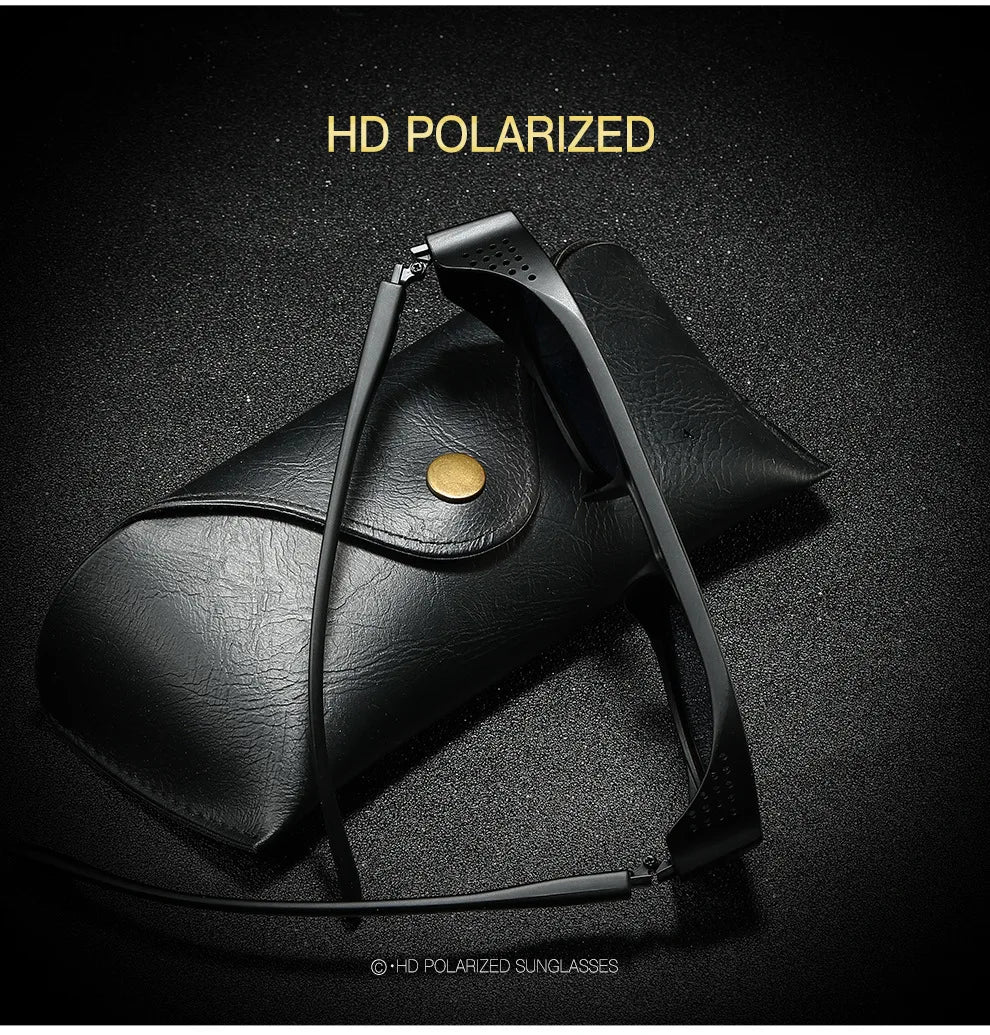 JSJM 2022 High-End Fashion Polarized Men's Sunglasses