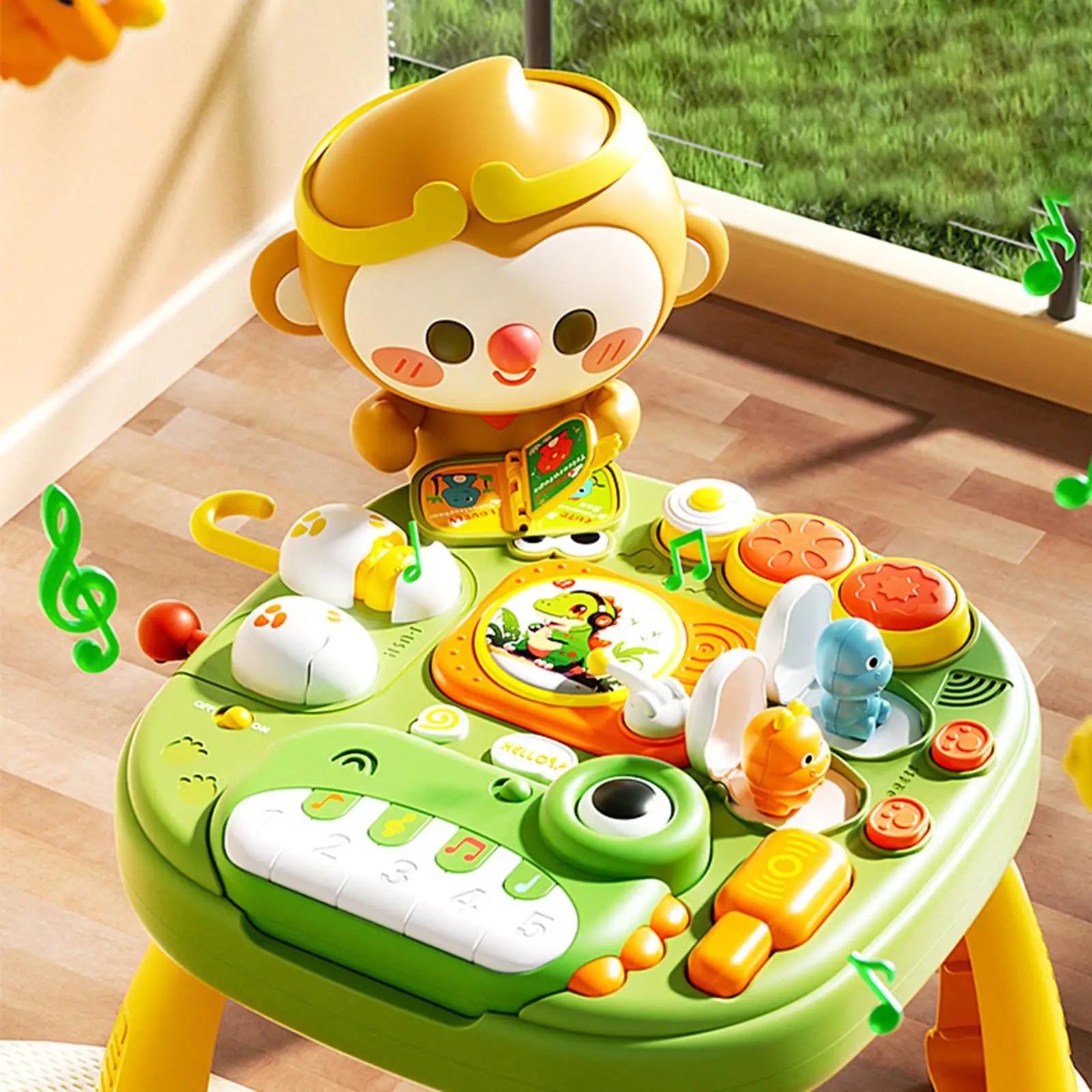 Musical Dinosaur Game Table - Educational Toy