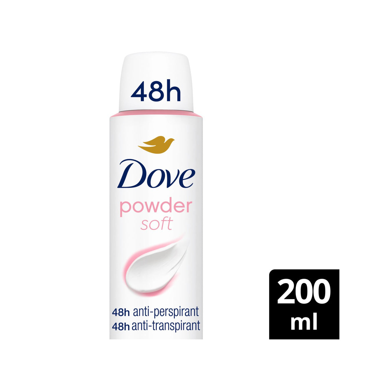 Deodorant Spray 200ml Soft Powdery Fragrance For A Dry, Smooth, Fresh Feeling All Day Long 