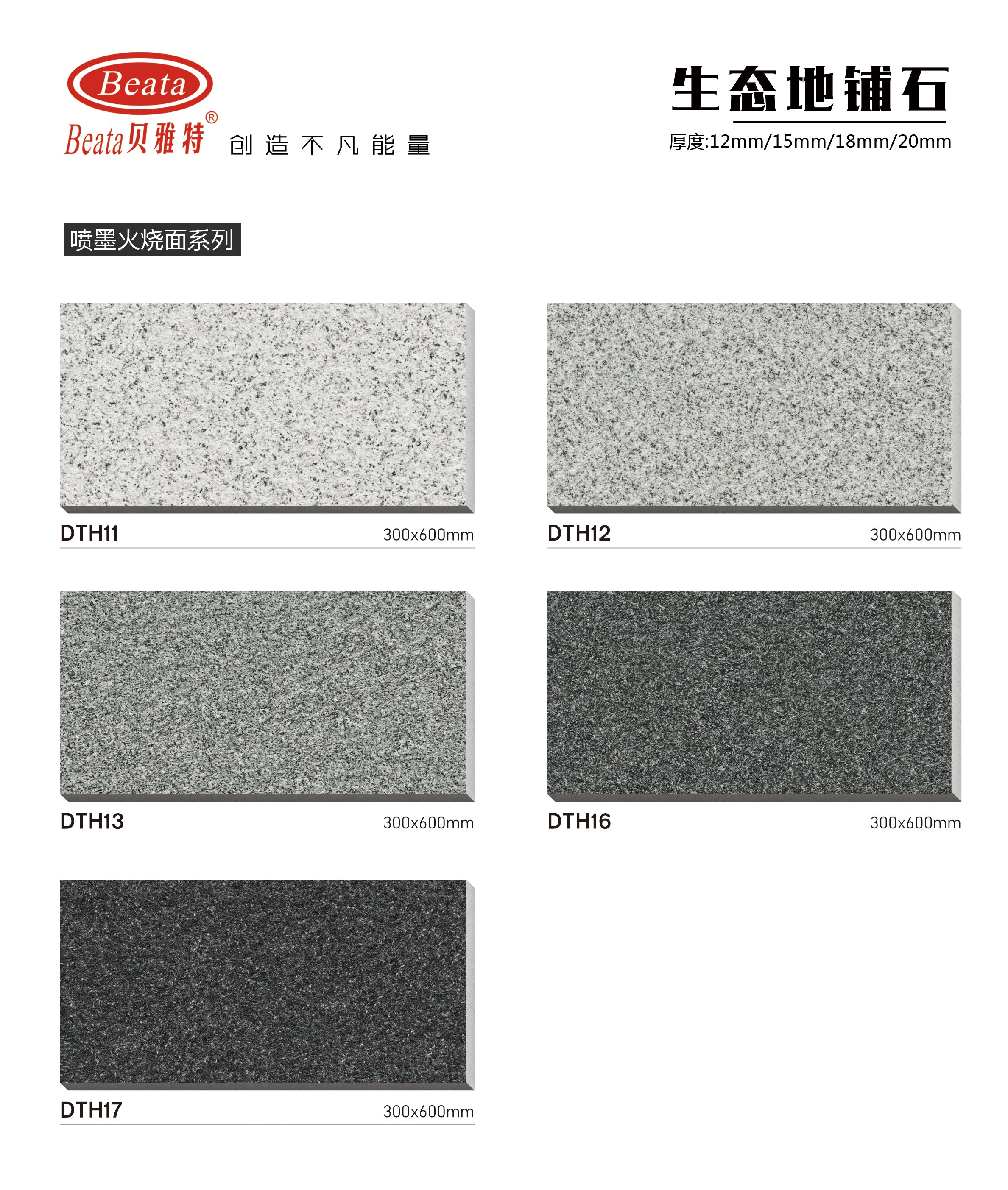 Beata 20mm Outdoor Waterproof Marble Tiles