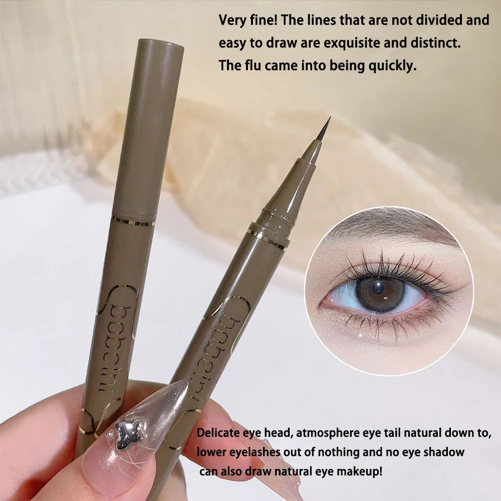 Super Thin 0.05mm Eyeliner, Long Lasting, 4 Smudge-Proof Colors