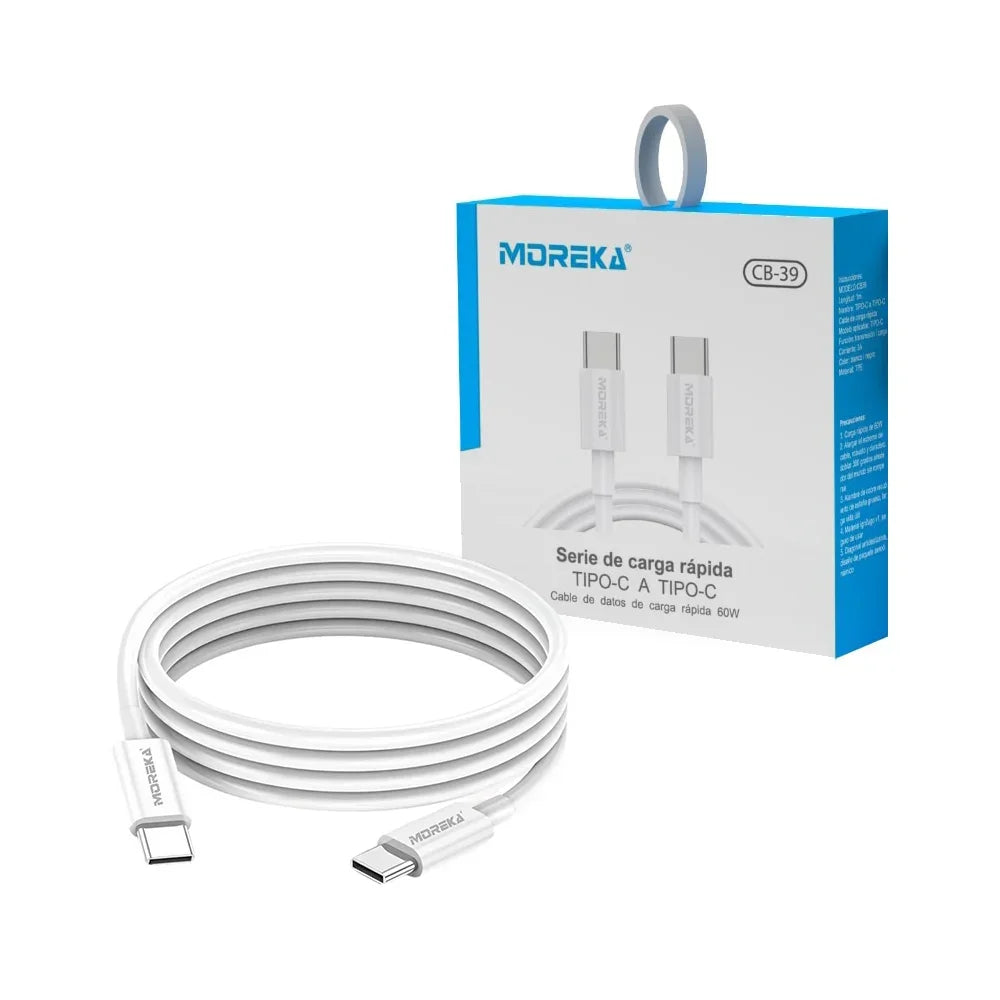 Fast Charging Cable 1m Type-C to Type-C 60W GDL CB-39