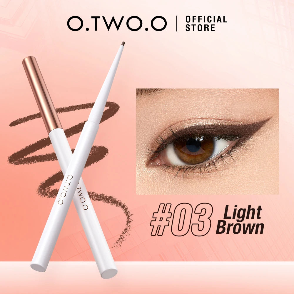 O.TWO.O Waterproof Eyeliner, Super Thin Line