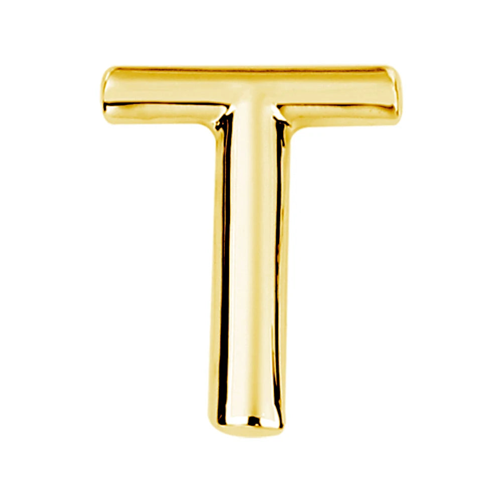 男士及男孩適用的優雅A-Z字母領帶夾