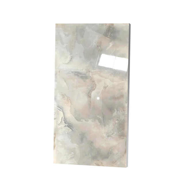 Natural stone marble vein sintered porcelain glazed glossy large slab 600x1200 floor tiles home ceramic tiles AND7069 