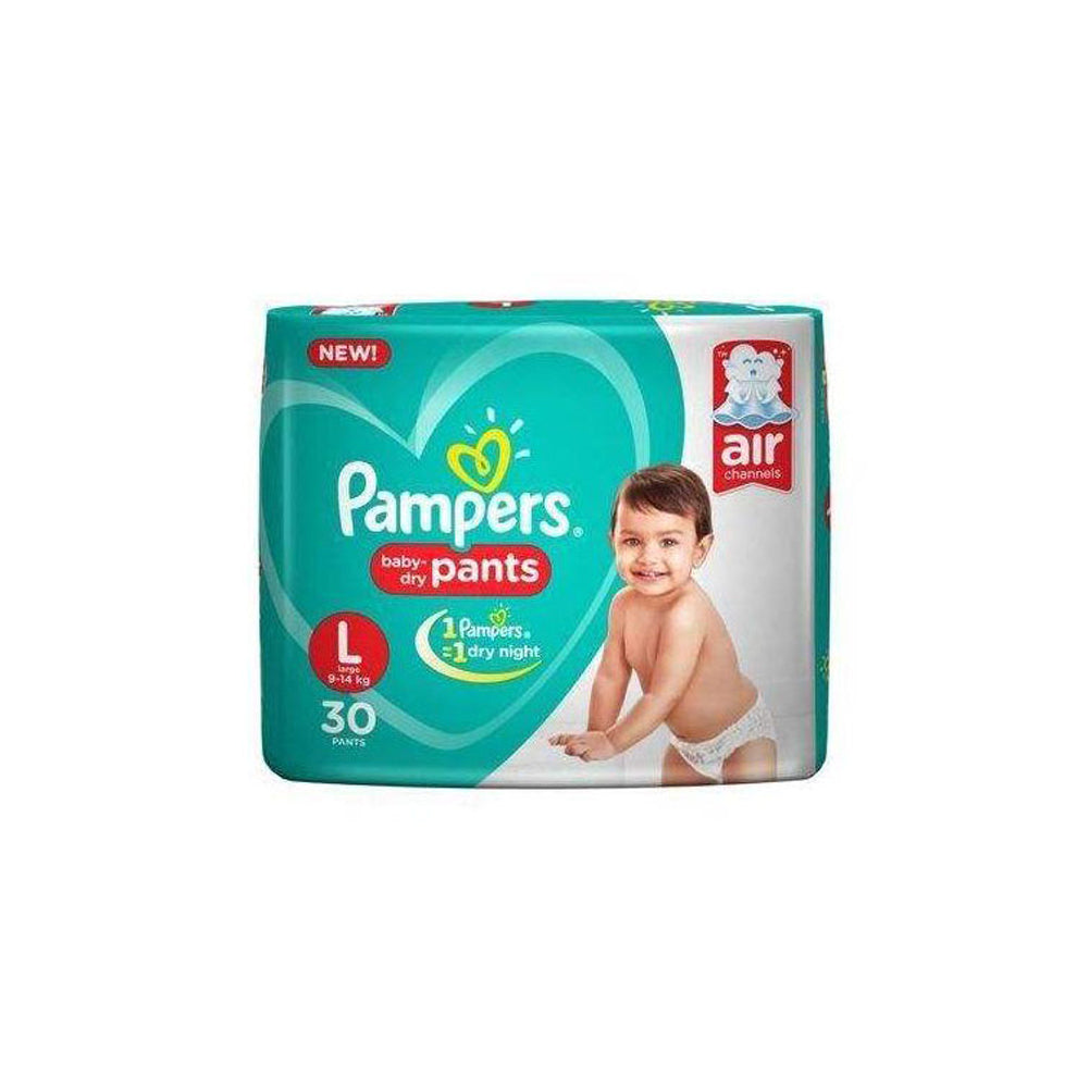 Bỉm Pampers với thiết kế vừa vặn ôm sát và tính năng chống tràn - Daisan Mart