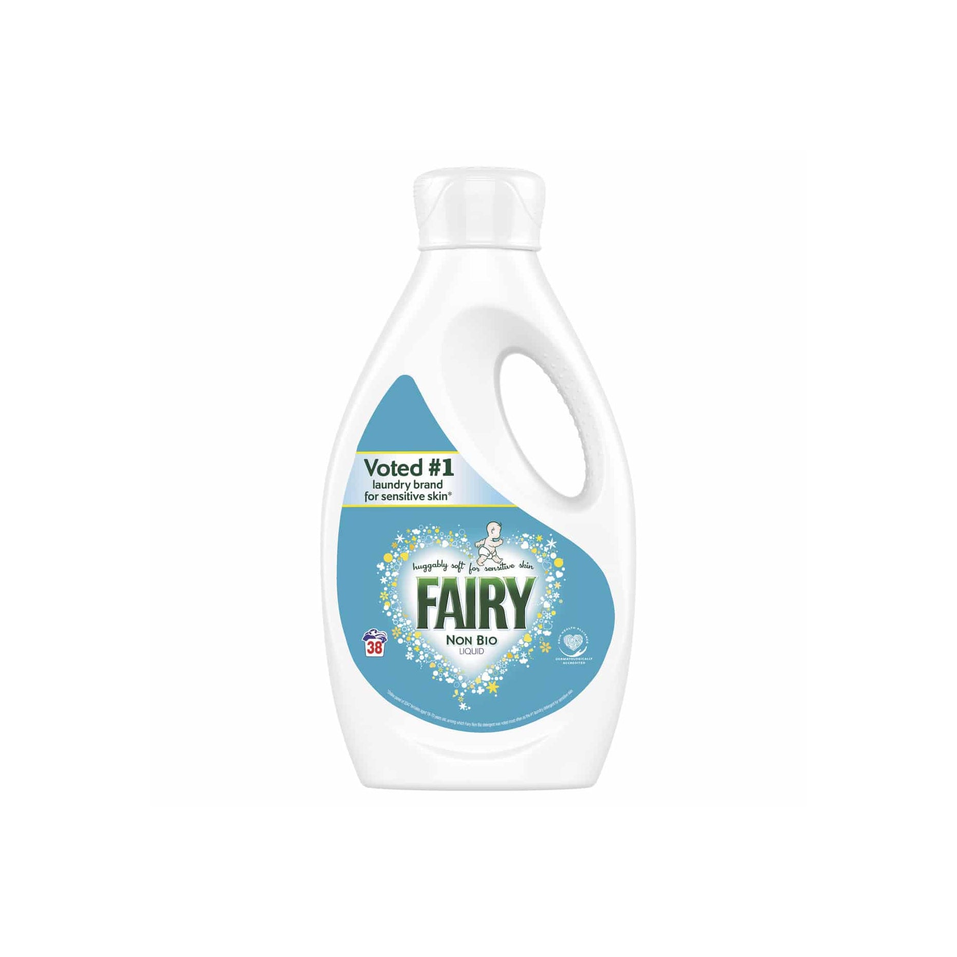 Unscented &amp; Mild 146 oz Liquid Fairy Liquid Laundry Detergent 100 Washes HE Compatible Disposable For Kitchen 