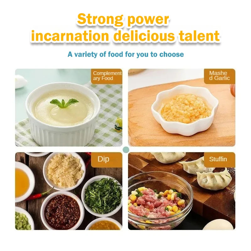 High Power Mini USB Multi-Function Meat Grinder