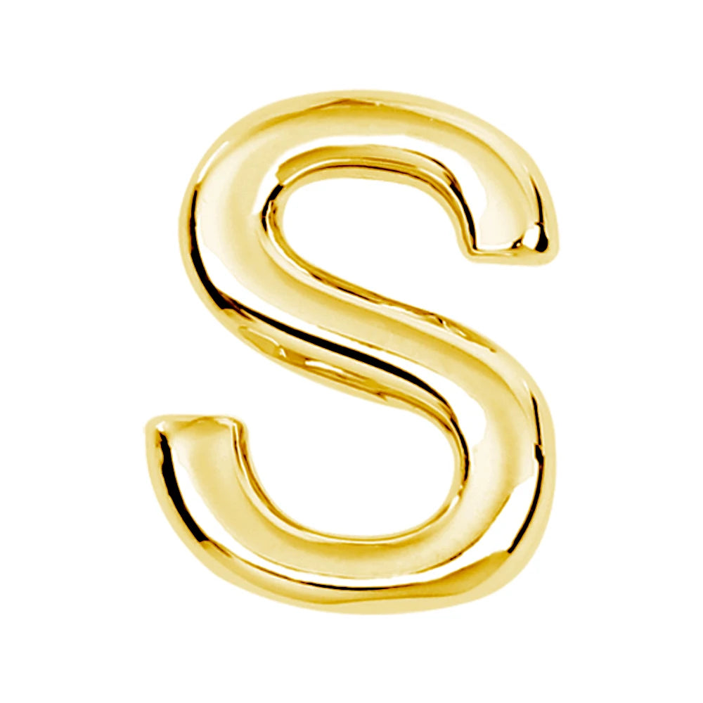 男士及男孩適用的優雅A-Z字母領帶夾