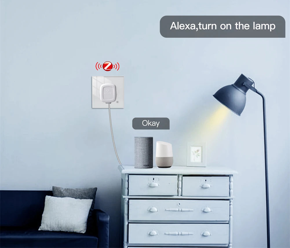 Ổ Cắm Thông Minh Moes ZigBee - Điều Khiển Bằng Giọng Nói