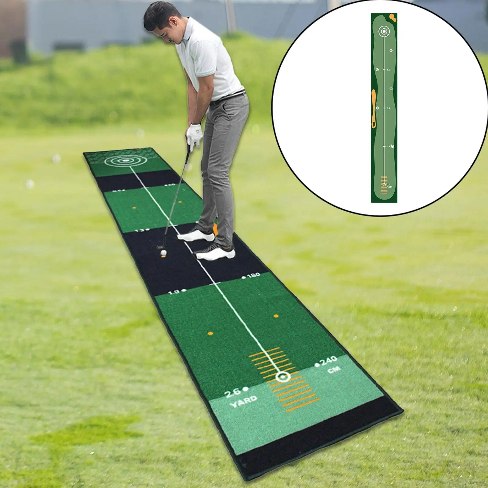 Portable Golf Practice Mat - Perfect Gift For Golfers