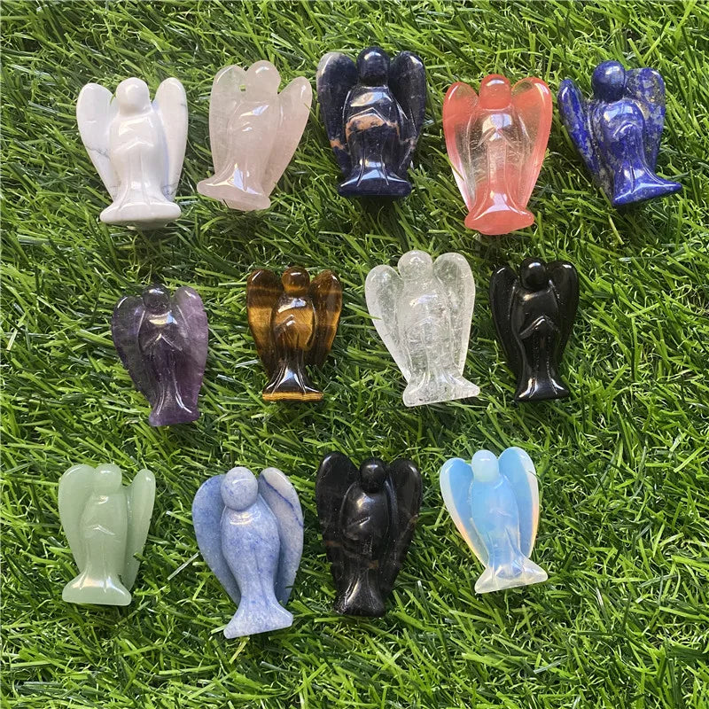 Thiên Thần Bảo Vệ - Tượng Pha Lê Tự Nhiên 1.5