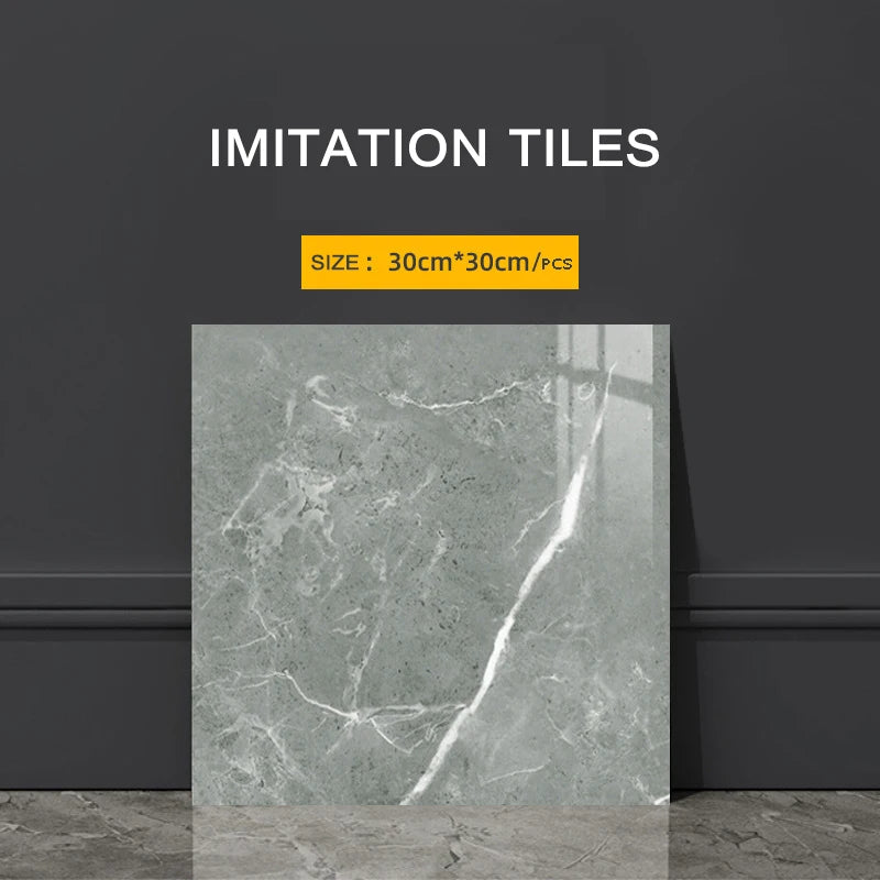 Imitation Tile 3D Wall Stickers Self-adhesive Wall Decoration Bathroom Waterproof And Moisture-proof Marble Kitchen Wallpaper