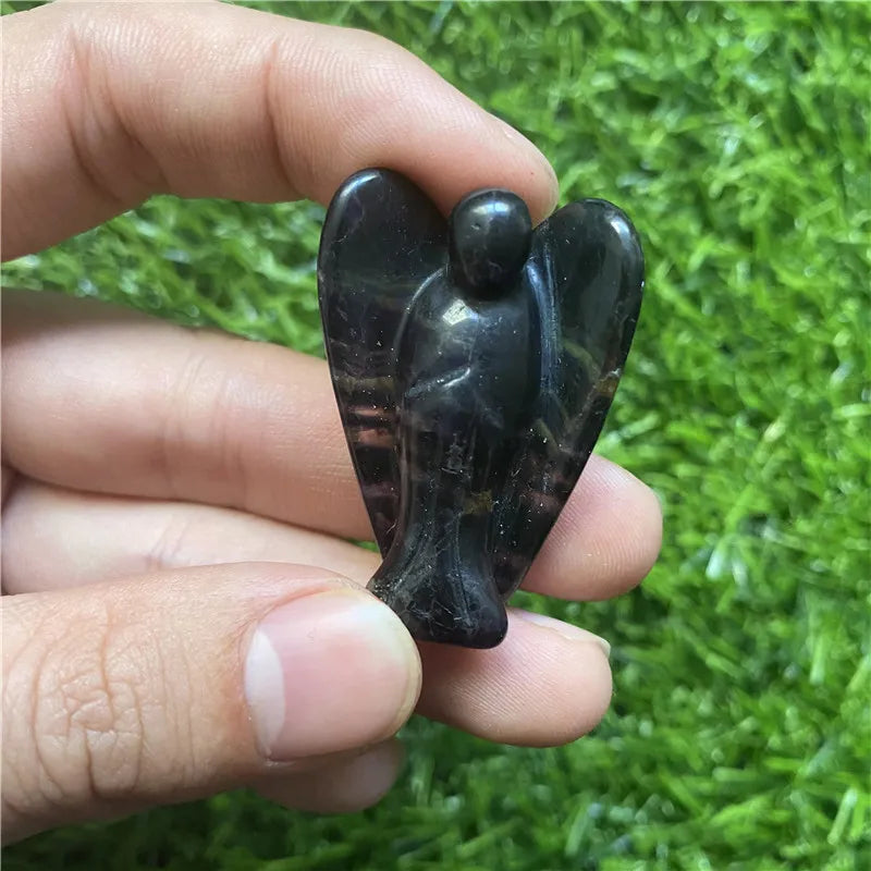 Thiên Thần Bảo Vệ - Tượng Pha Lê Tự Nhiên 1.5