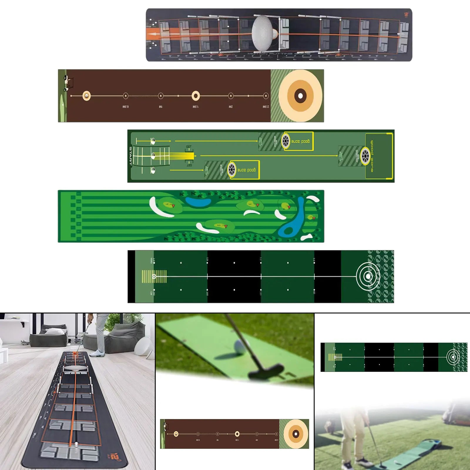 Portable Golf Practice Mat - Perfect Gift For Golfers