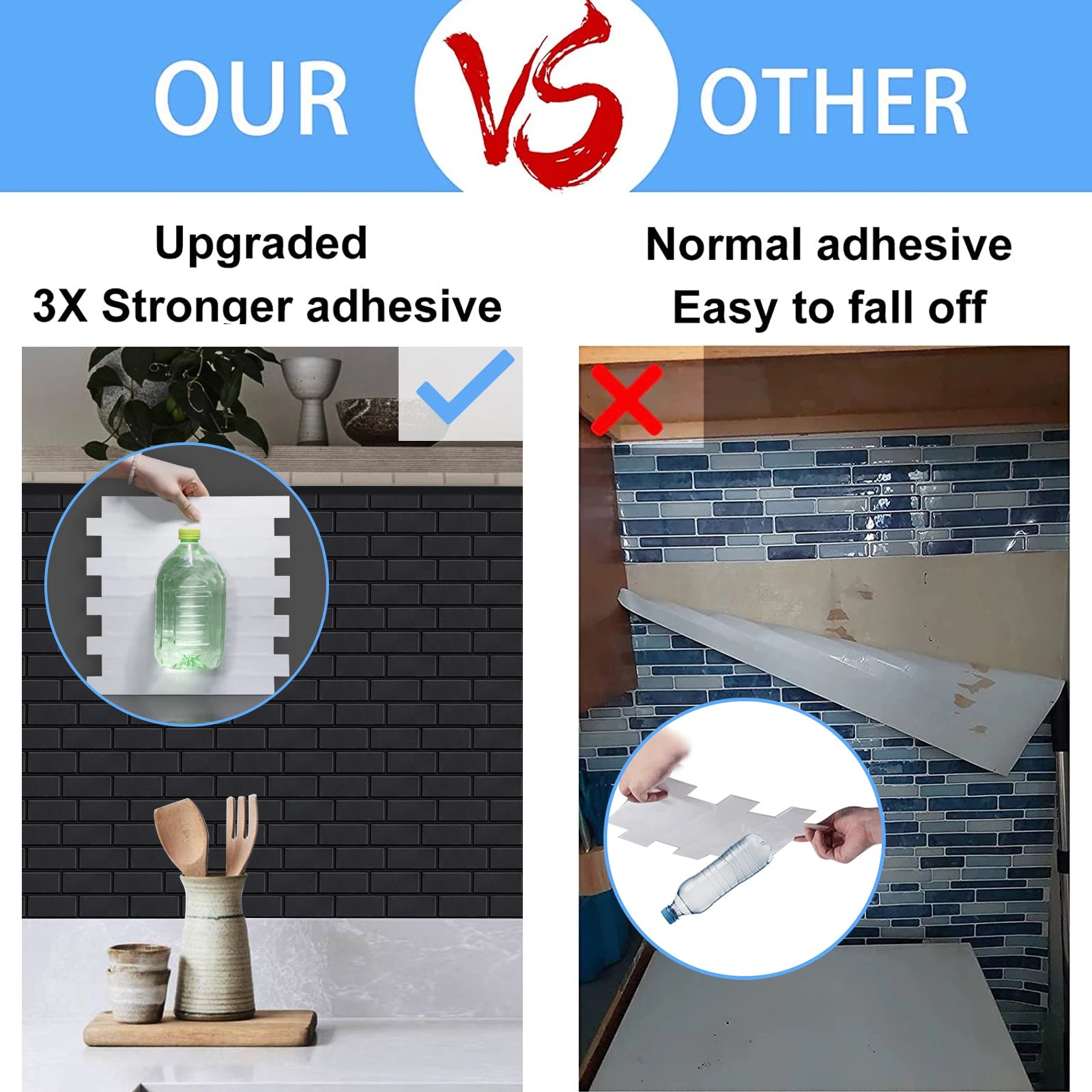 Giấy Dán Tường Bếp Nông Trại Dễ Dán Chống Thấm