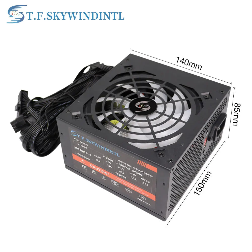 Nguồn Máy Tính 500W PSU12V ATX Văn Phòng & Gaming