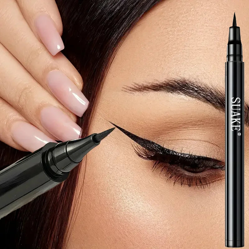 Black Eyeliner, Smudge-proof, Natural, Easy to Draw