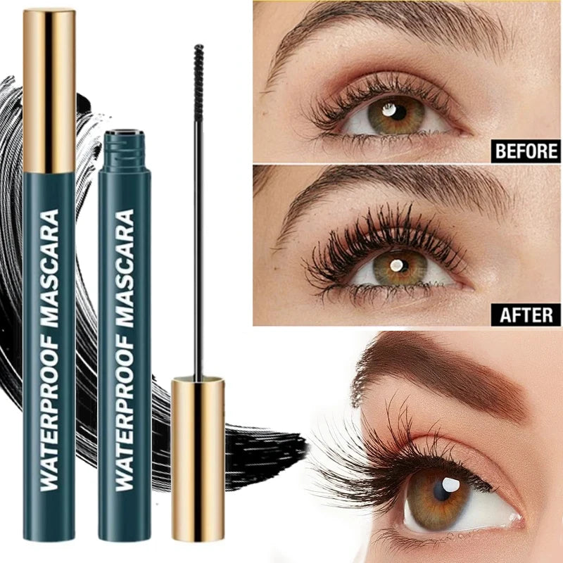 Smudge-Proof Mascara - Long-lasting, Waterproof, Natural