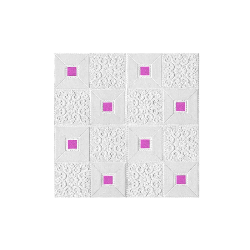 3D Waterproof Foam Tiles 70x70 - Beautiful Decoration