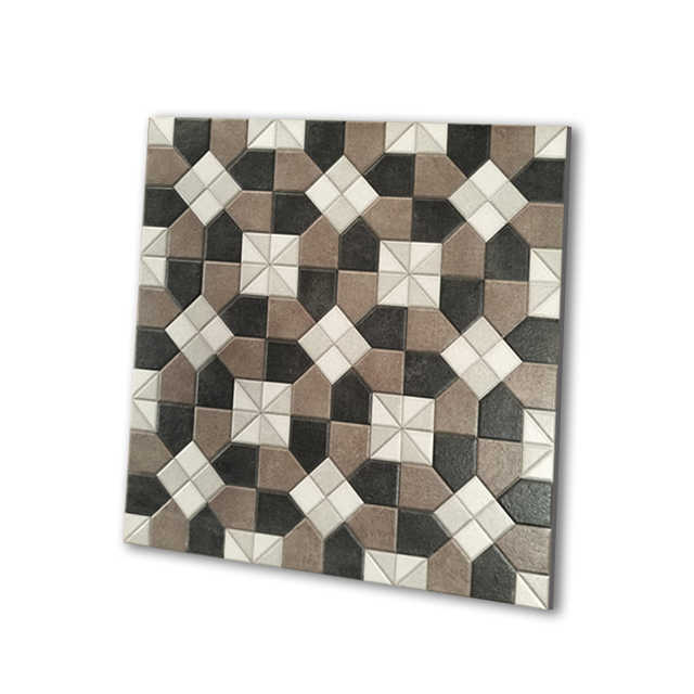 Classic modern outdoor ceramic floor tiles 50x50cm high strength for garden and parking lot 