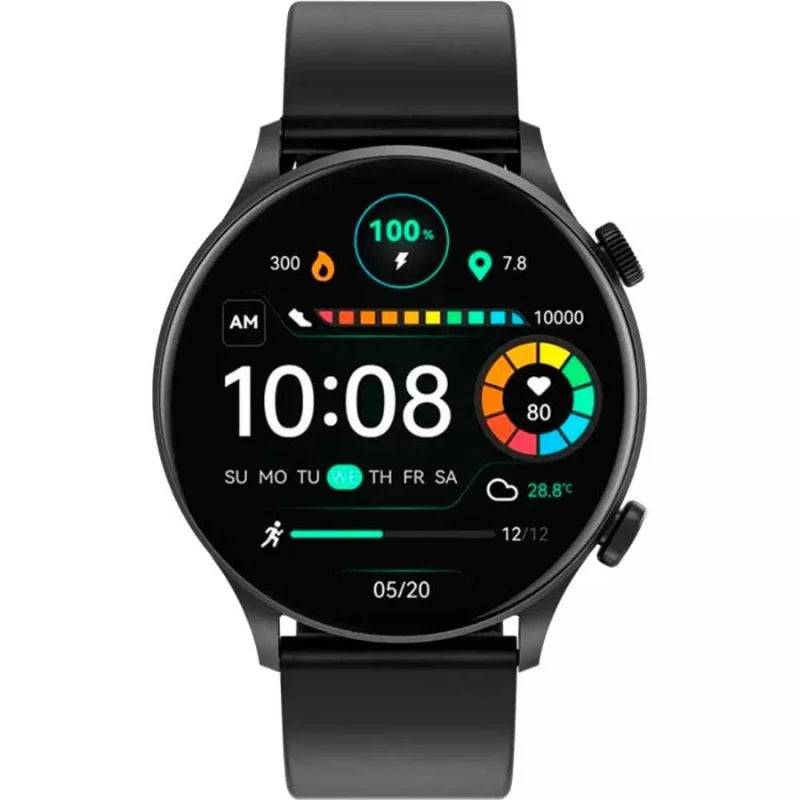 Đồng Hồ Thông Minh Haylou Solar Plus RT3 Đen Amoled