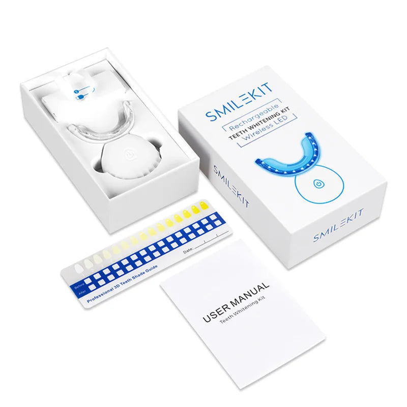 2022 Wireless LED Teeth Whitening Kit - Brighten Your Smile