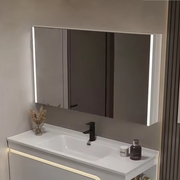 Modern bathroom cabinet with light for home/hotel 