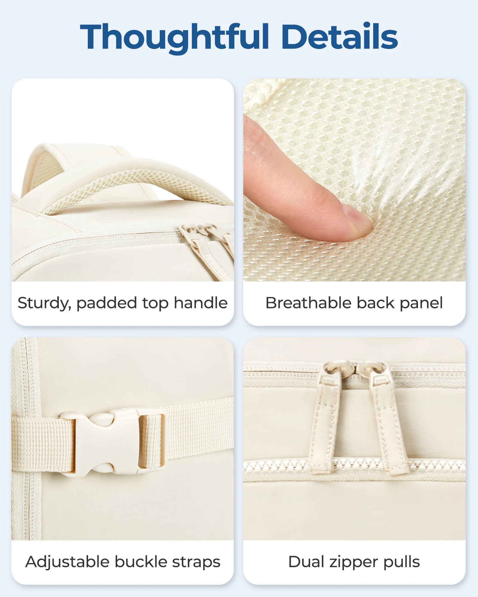 Balo Du Lịch BAGSMART Chống Trộm Chống Nước 17.3