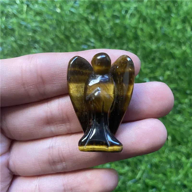 Thiên Thần Bảo Vệ - Tượng Pha Lê Tự Nhiên 1.5