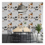 High quality modern ceramic digital decorative wall tiles 20x30cm, glossy surface for kitchen and bathroom interior design 