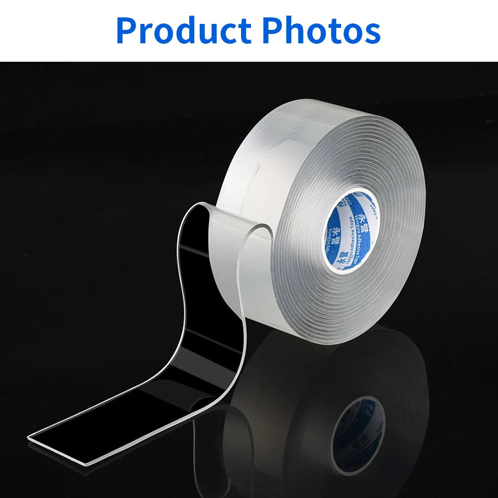 Băng Keo Nano Trong Suốt Chống Mốc Đa Năng 2mm - Daisan Mart