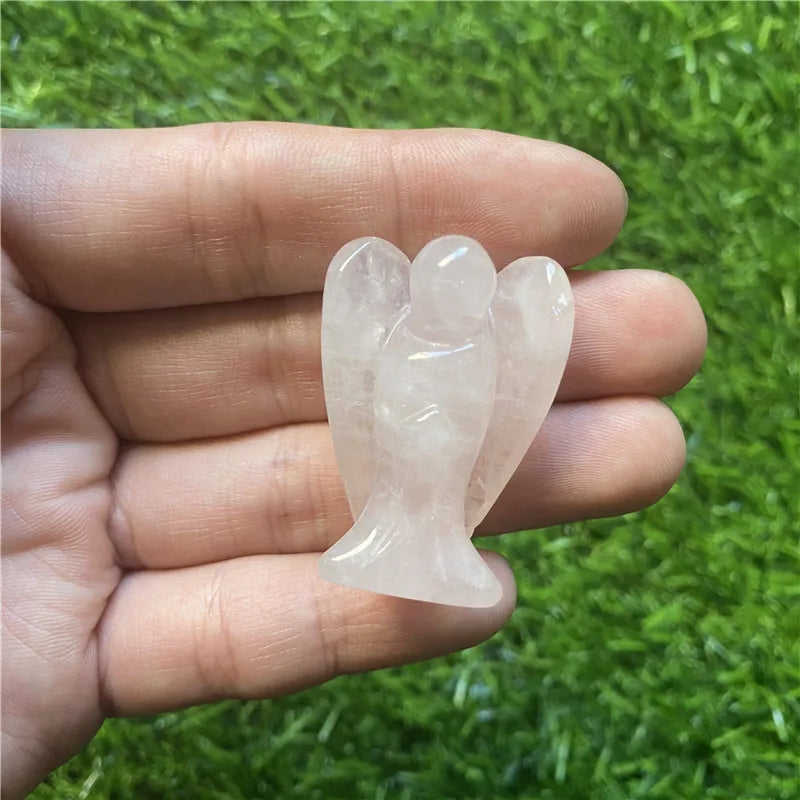 Thiên Thần Bảo Vệ - Tượng Pha Lê Tự Nhiên 1.5