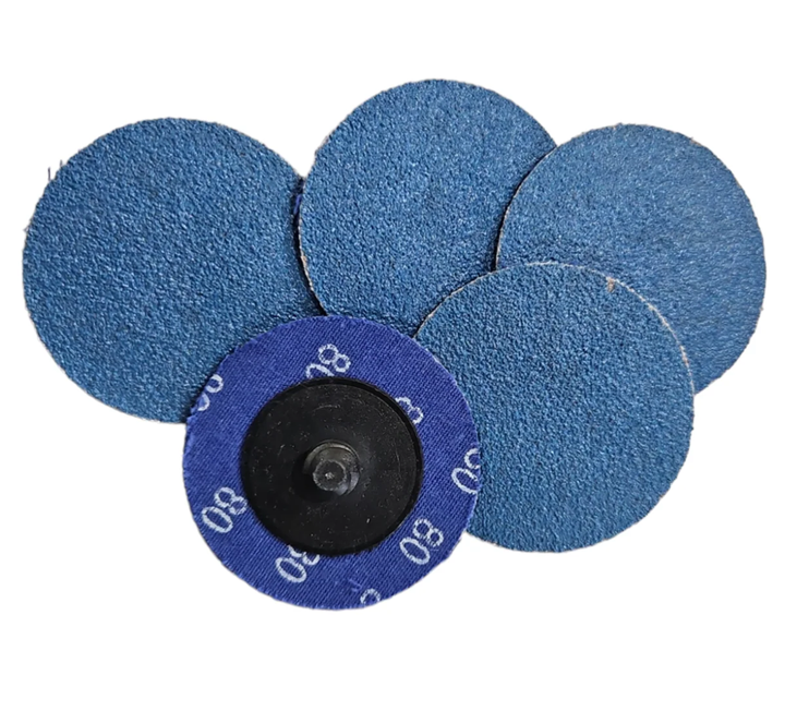 2 Inch Mini Sanding Disc Zirconia Abrasive Mini Quick Change Disc for Stainless Steel Metal Polishing DIY Grinding Kit 