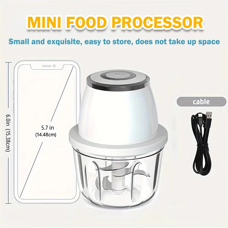 High Power Mini USB Multi-Function Meat Grinder