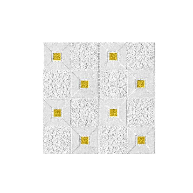 3D Waterproof Foam Tiles 70x70 - Beautiful Decoration