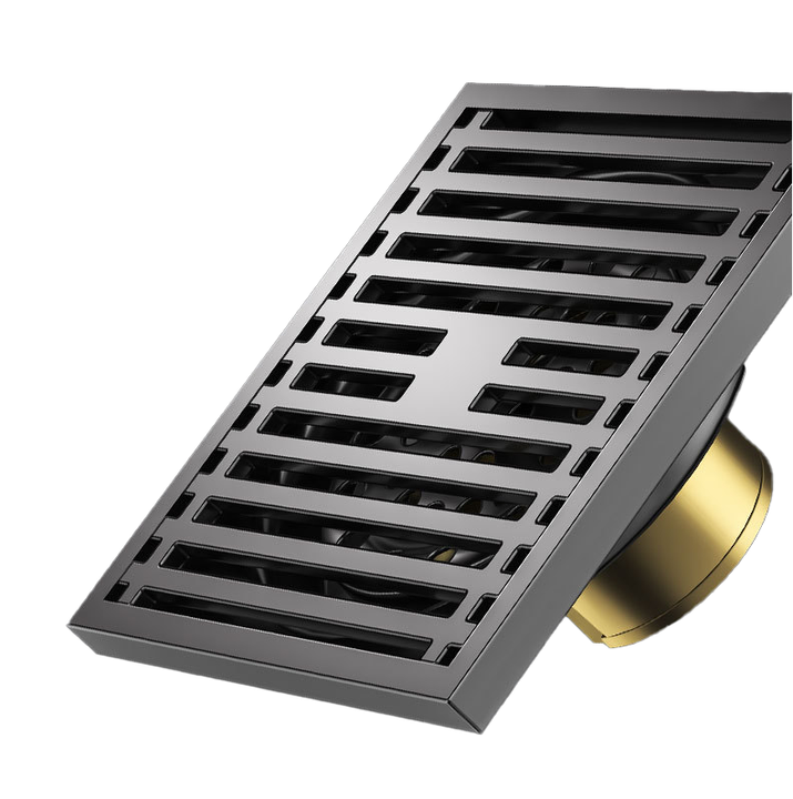 Factory Direct Sale All Copper Anti Bug Anti Clogging Large Displacement Bathroom Floor Drain 