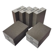 Washable and Reusable Coarse Medium Fine Sanding Foam Block Wood and Metal Polishing Craft Sandpaper Block 