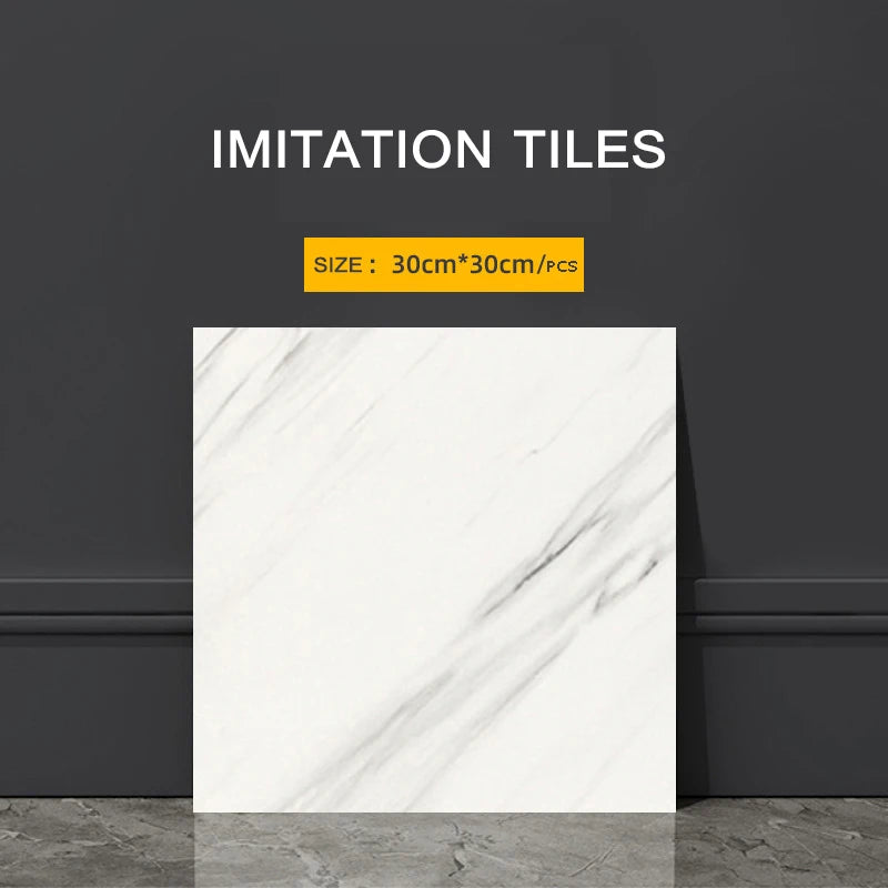 Imitation Tile 3D Wall Stickers Self-adhesive Wall Decoration Bathroom Waterproof And Moisture-proof Marble Kitchen Wallpaper