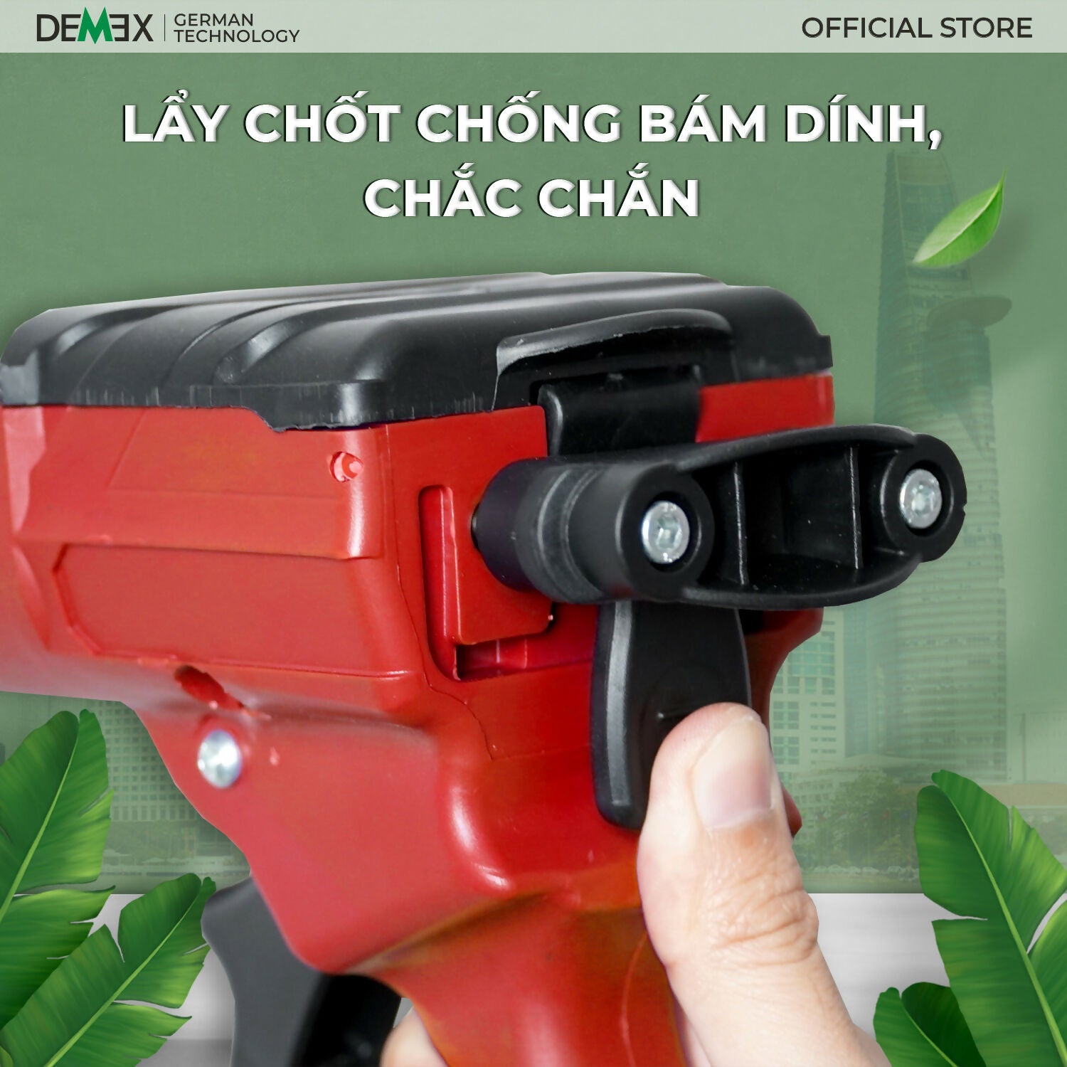 Bộ bơm keo chà ron 2 thành phần Demex tiện lợi - Daisan Mart